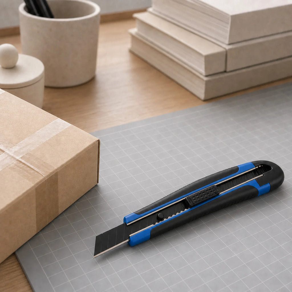 Ada Heavy-Duty Snap-Off Box Cutter - lifestyle view