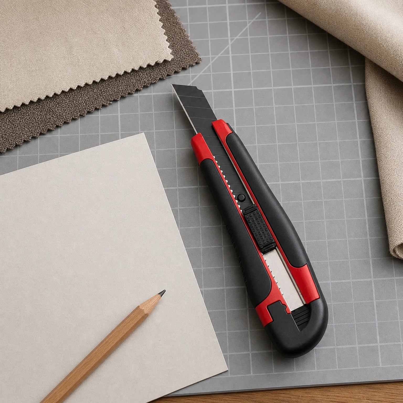 Ada Heavy-Duty Snap-Off Box Cutter - lifestyle view