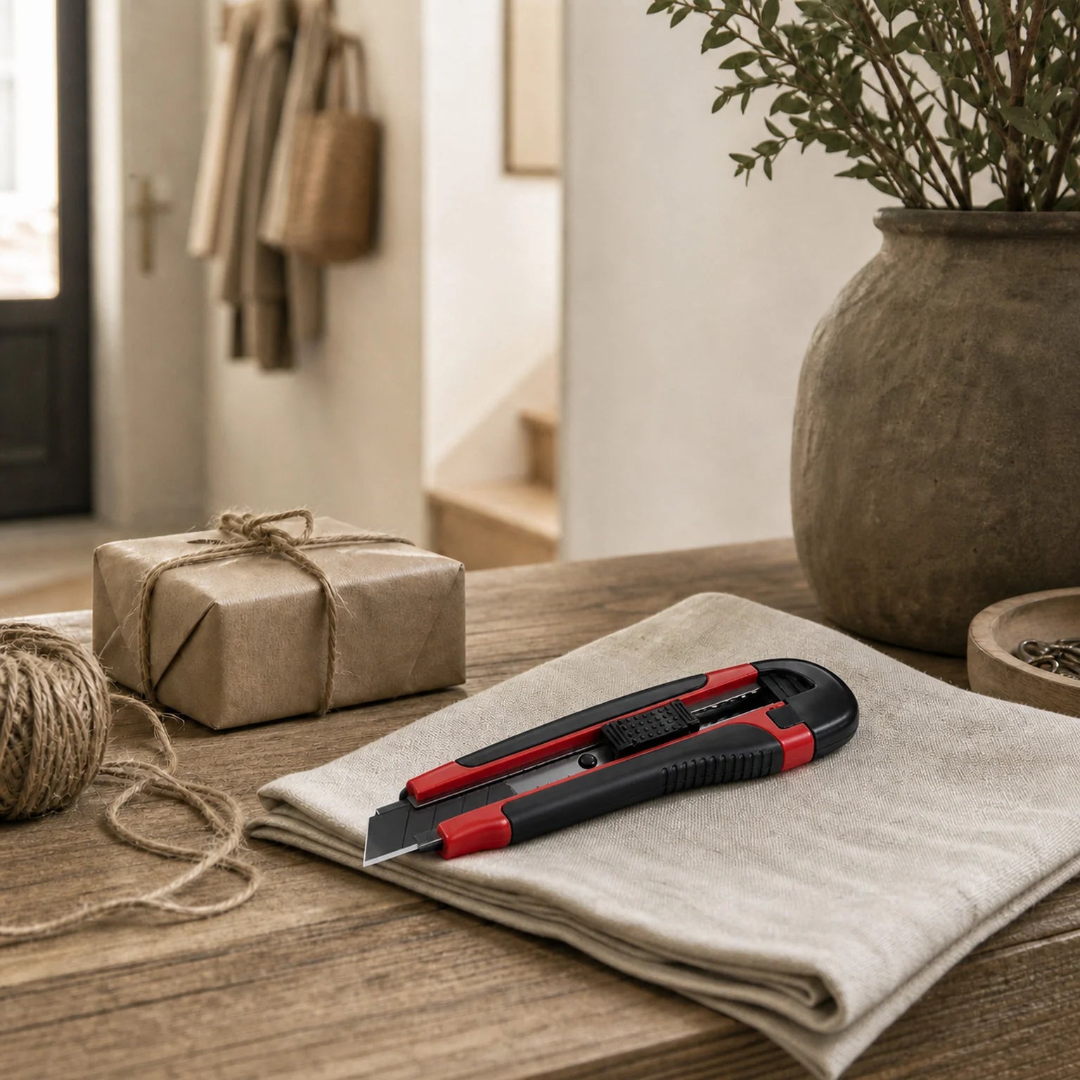 Ada Heavy-Duty Snap-Off Box Cutter - lifestyle view