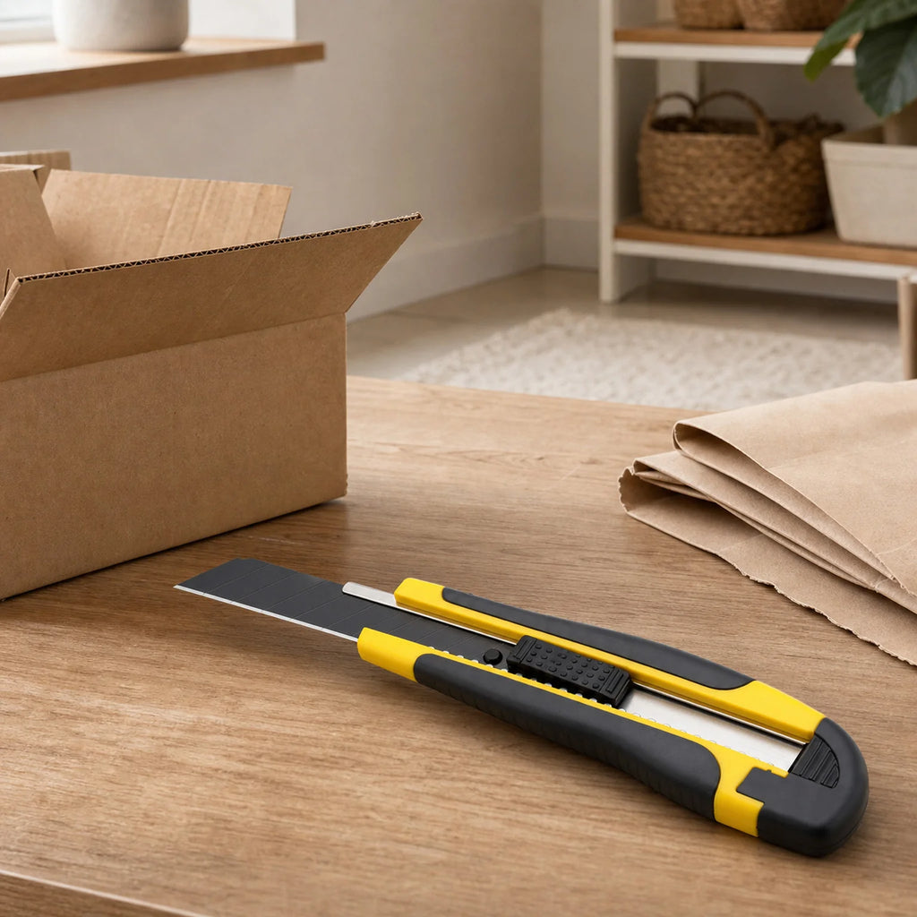 Ada Heavy-Duty Snap-Off Box Cutter - lifestyle view