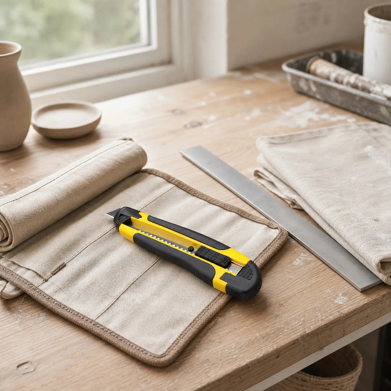 Ada Heavy-Duty Snap-Off Box Cutter - lifestyle view