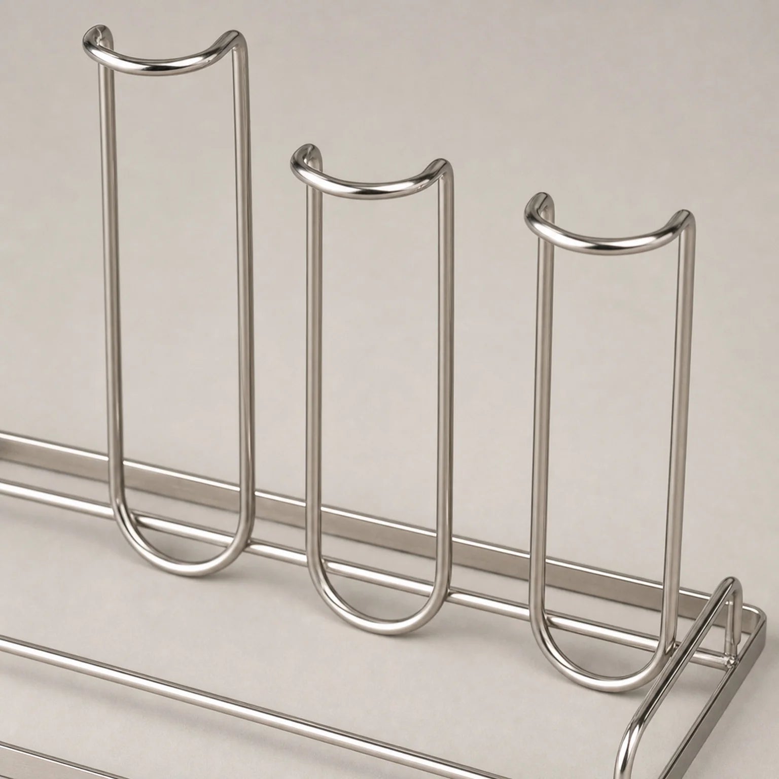 Alma Stainless Steel Dish Drying Rack - detail view