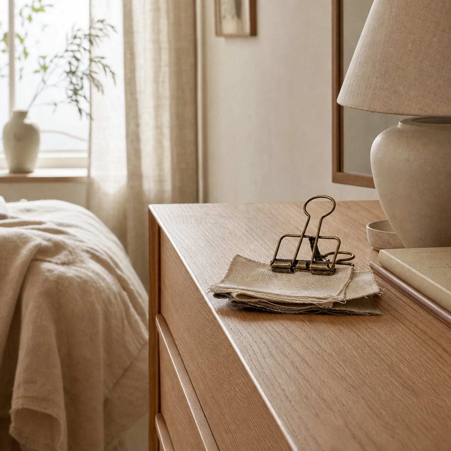 Anna Wire Memo and Binder Clip - lifestyle view