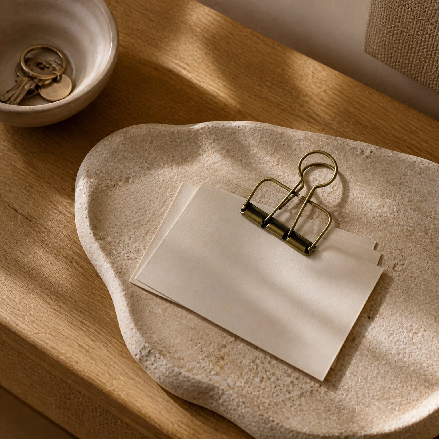 Anna Wire Memo and Binder Clip - lifestyle view