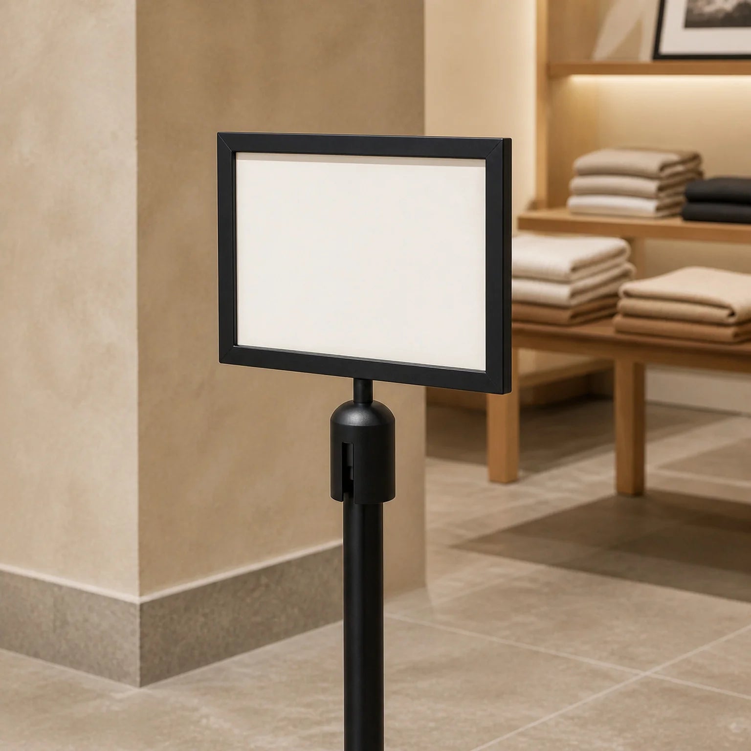 Daniel Landscape A4 Display Stand - lifestyle view