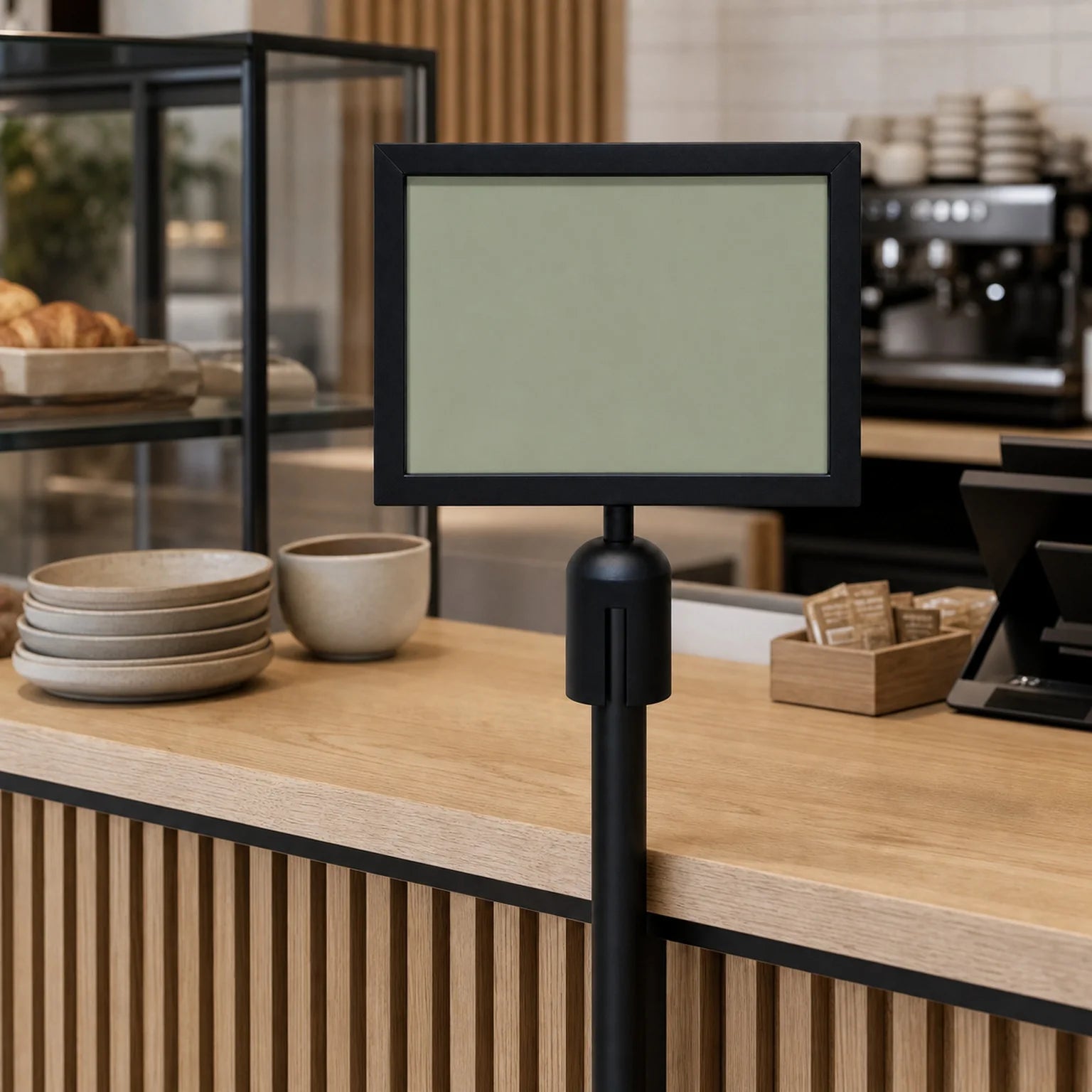 Daniel Landscape A4 Display Stand - lifestyle view