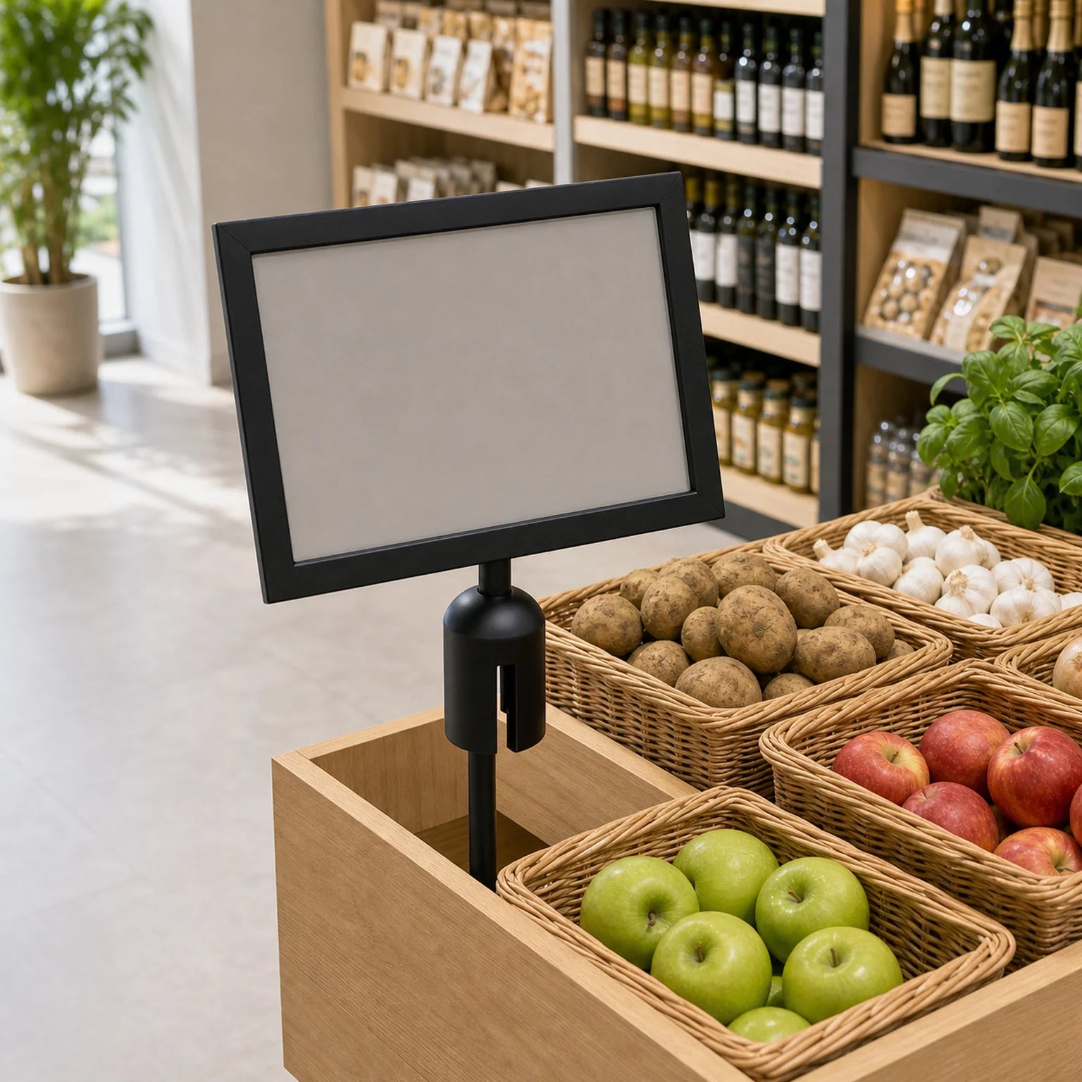 Daniel Landscape A4 Display Stand - lifestyle view