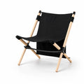 Elias Folding Directors Chair Made of Wood and Fabric - main view