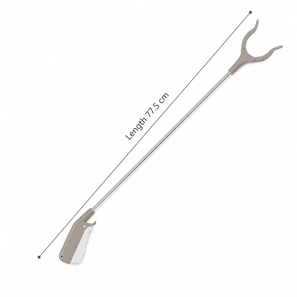Emma Stainless Steel Litter Picker - dimensions view