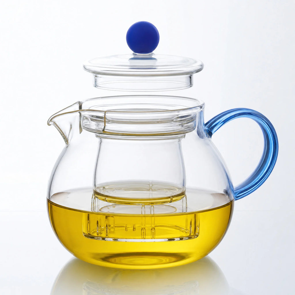 Eva Glass Teapot Including Infuser - detail view