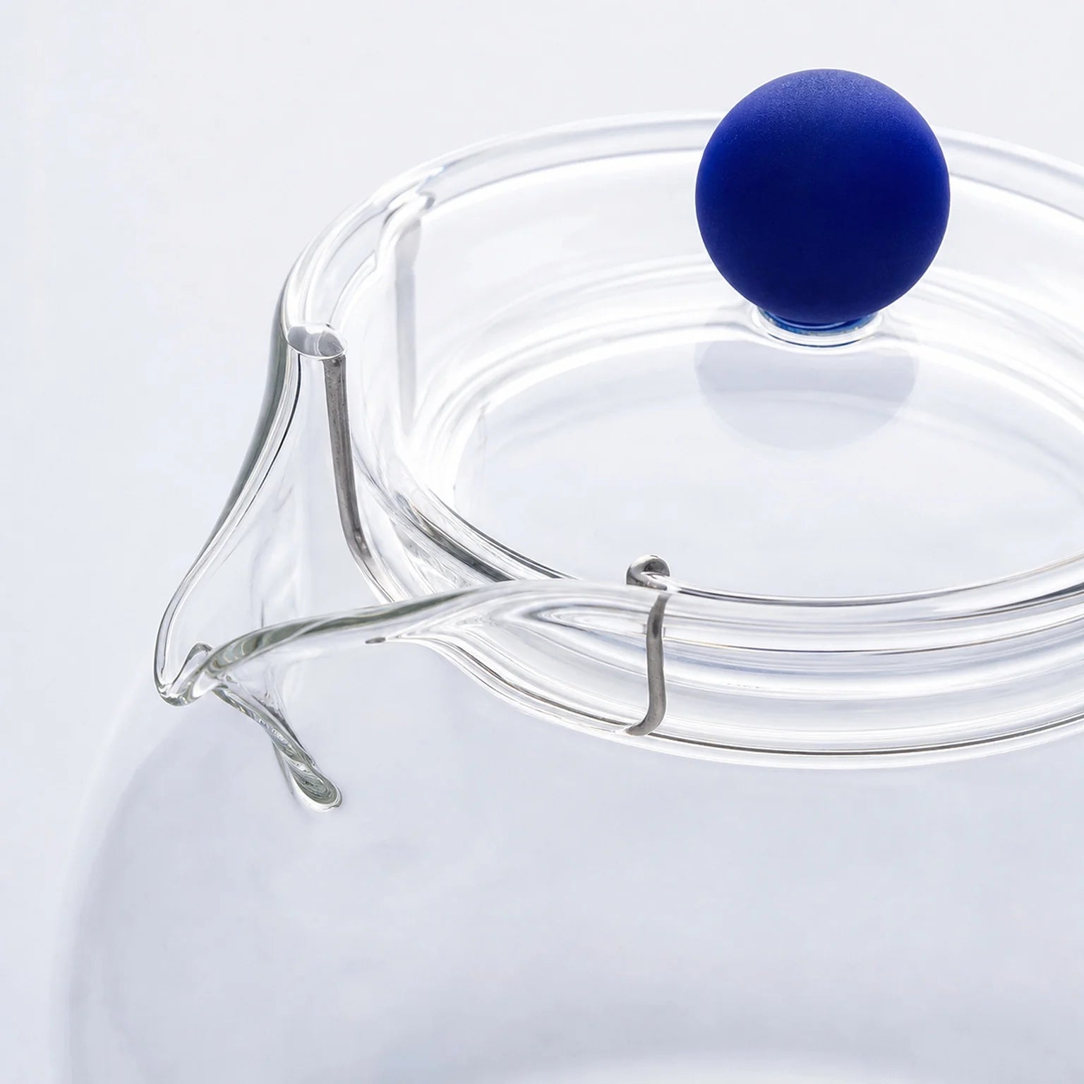 Eva Glass Teapot Including Infuser - detail view
