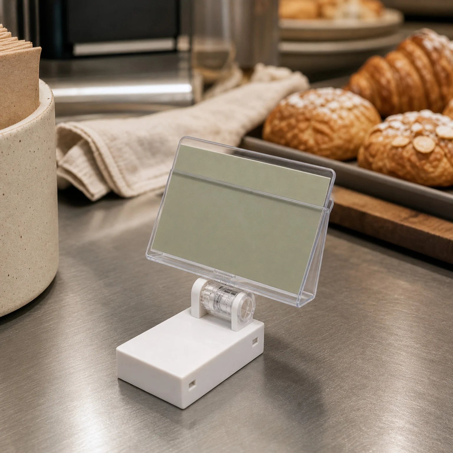 Felix Magnetic Sign Holder Including Display Clip - lifestyle view