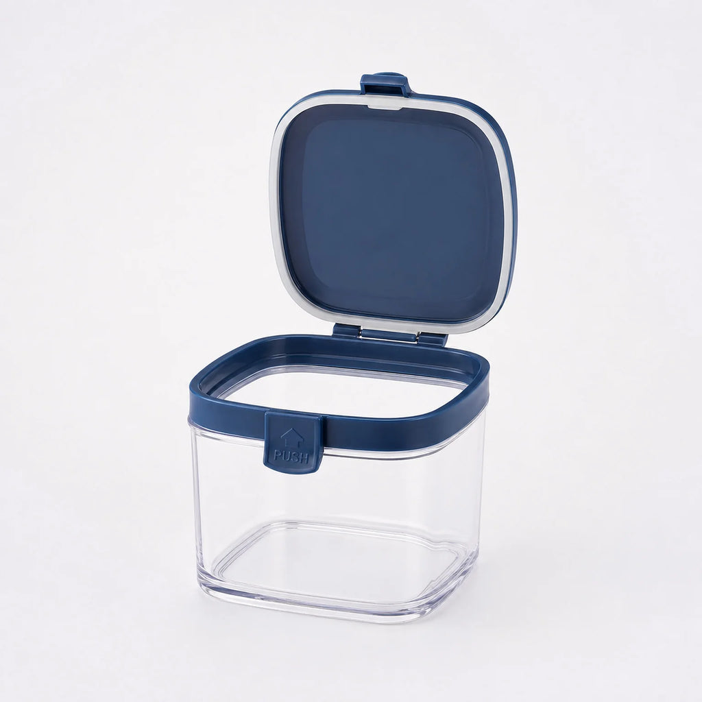 Oscar Food Storage Container, Push Lid - detail view