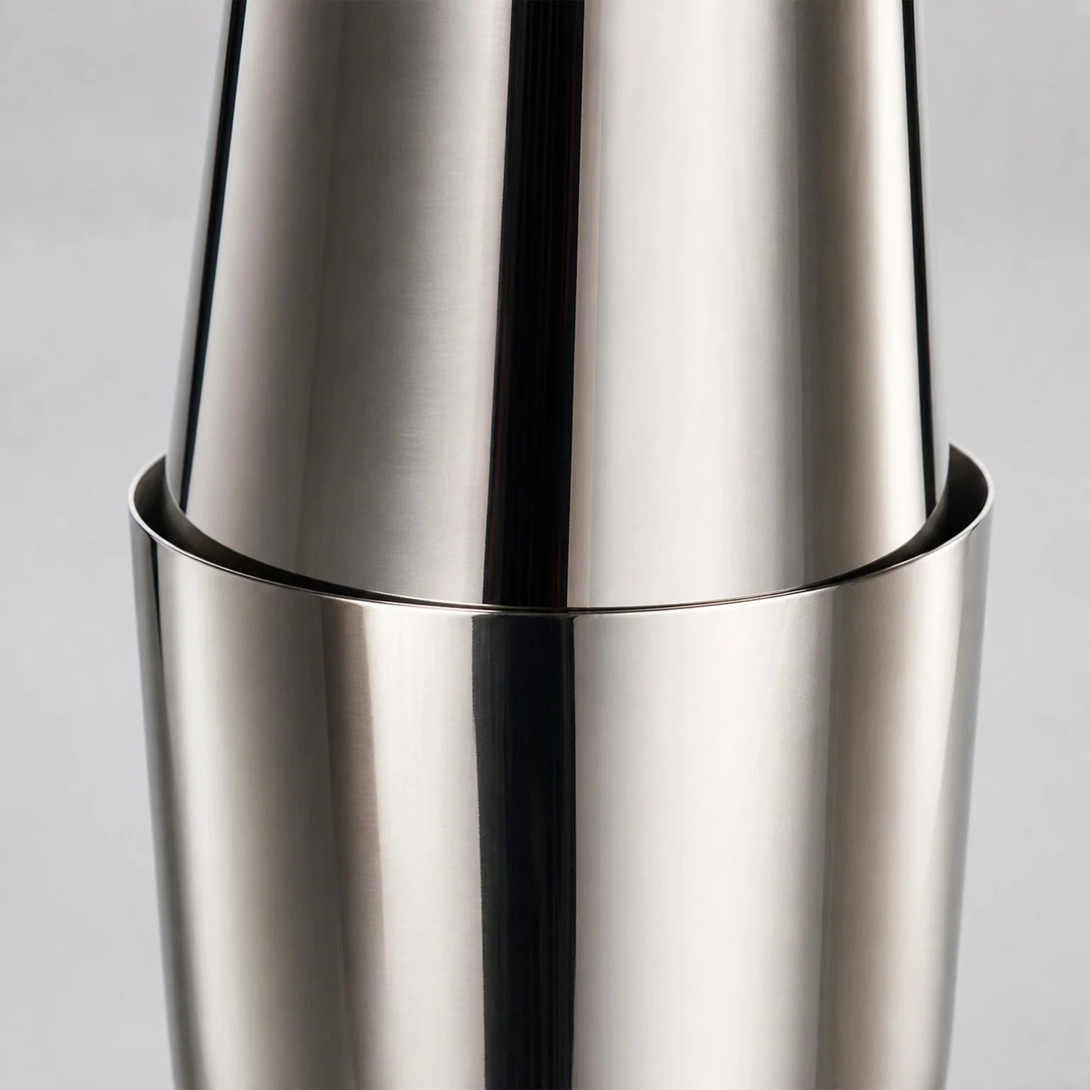 Freya Stainless Steel Boston Shaker Set - detail view