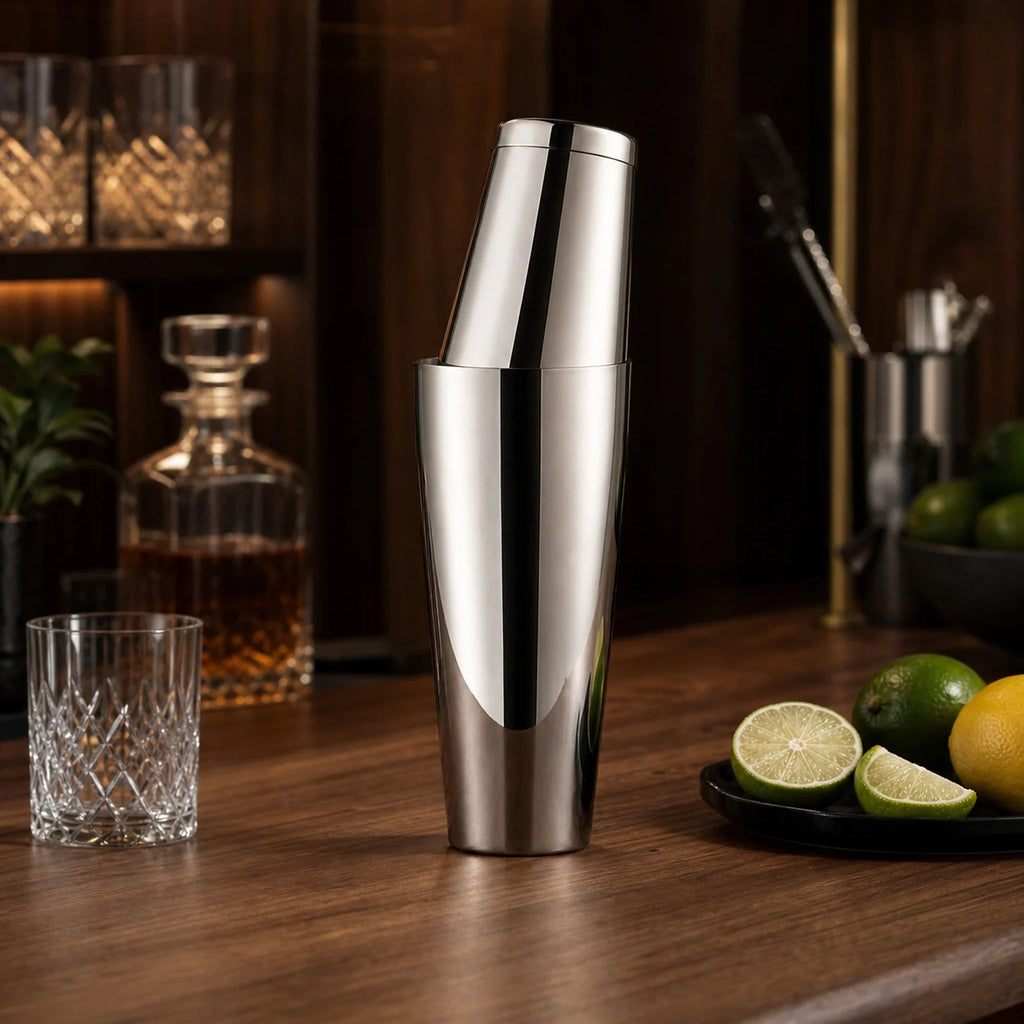 Freya Stainless Steel Boston Shaker Set - lifestyle view