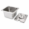 Greta Stainless Steel Food Pan Including Lid - main view