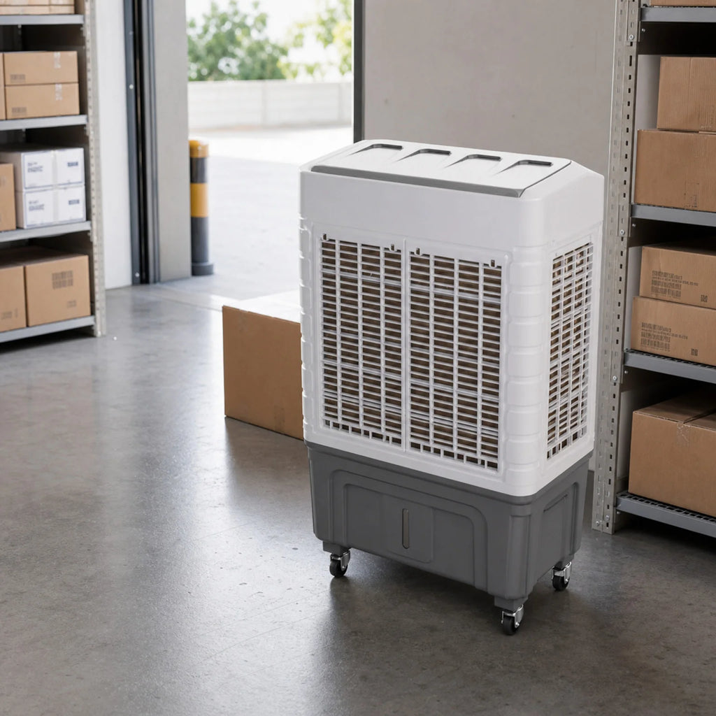 Hugo Portable Evaporative Air Cooler - lifestyle view