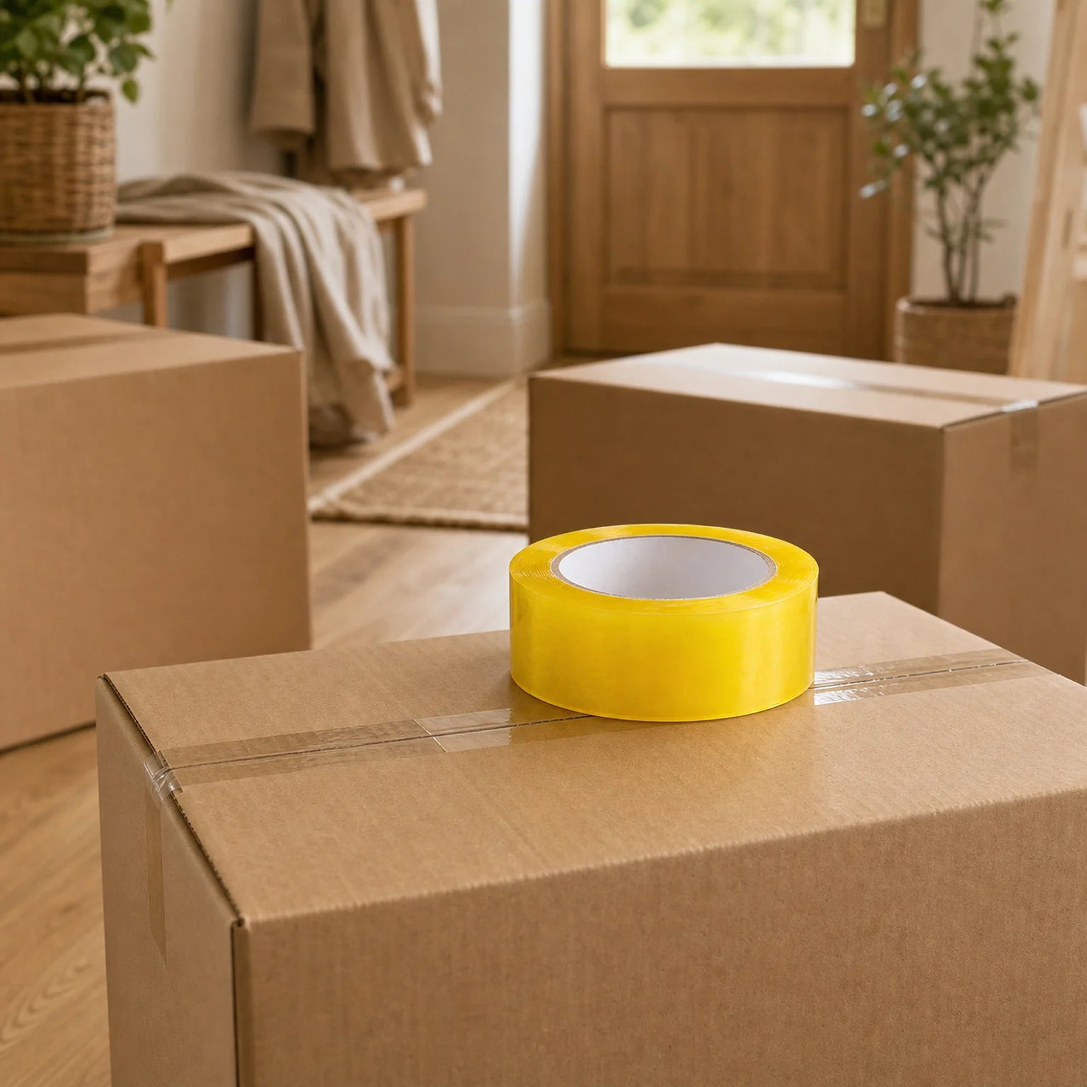 Ivan Carton Packing Tape - lifestyle view