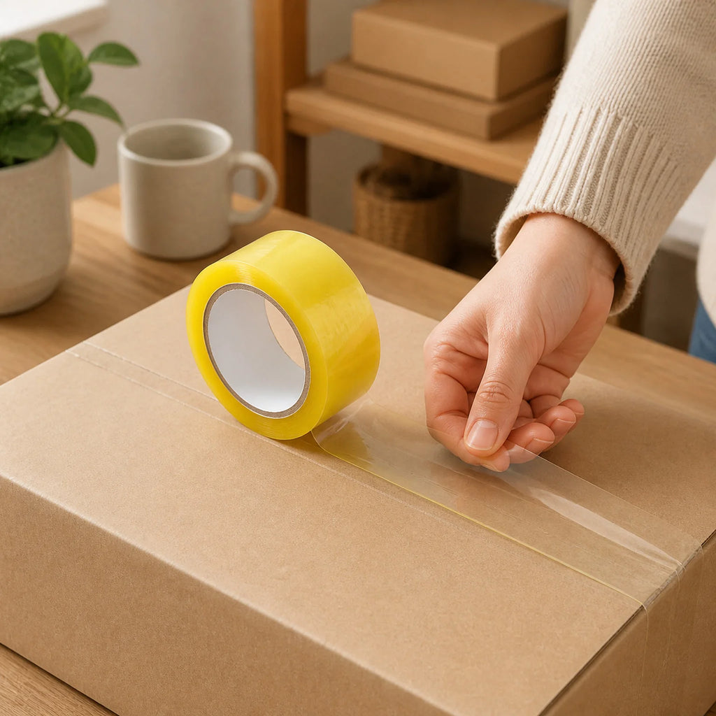 Ivan Carton Packing Tape - lifestyle view
