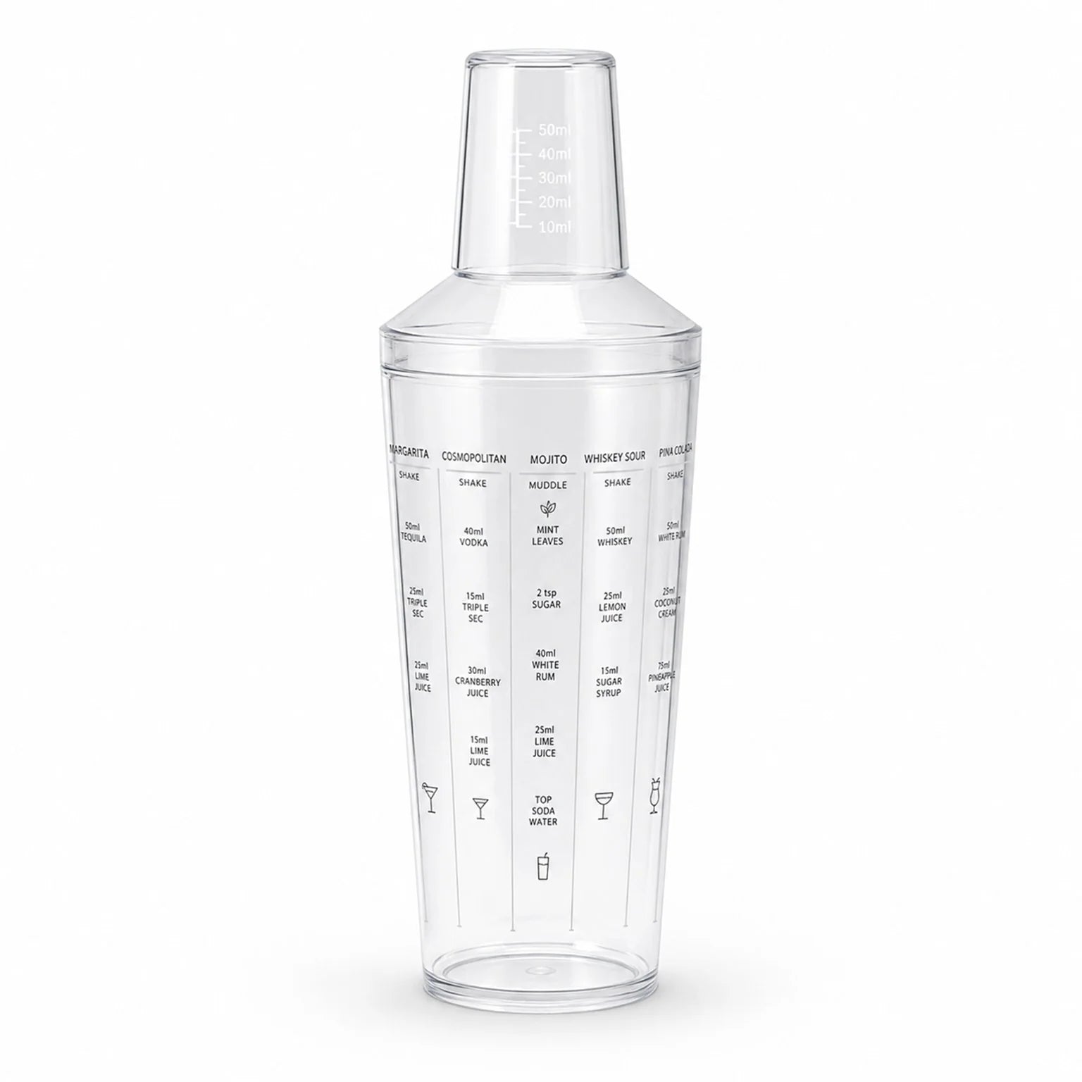 Jonas Three-Piece Cocktail Shaker - main view