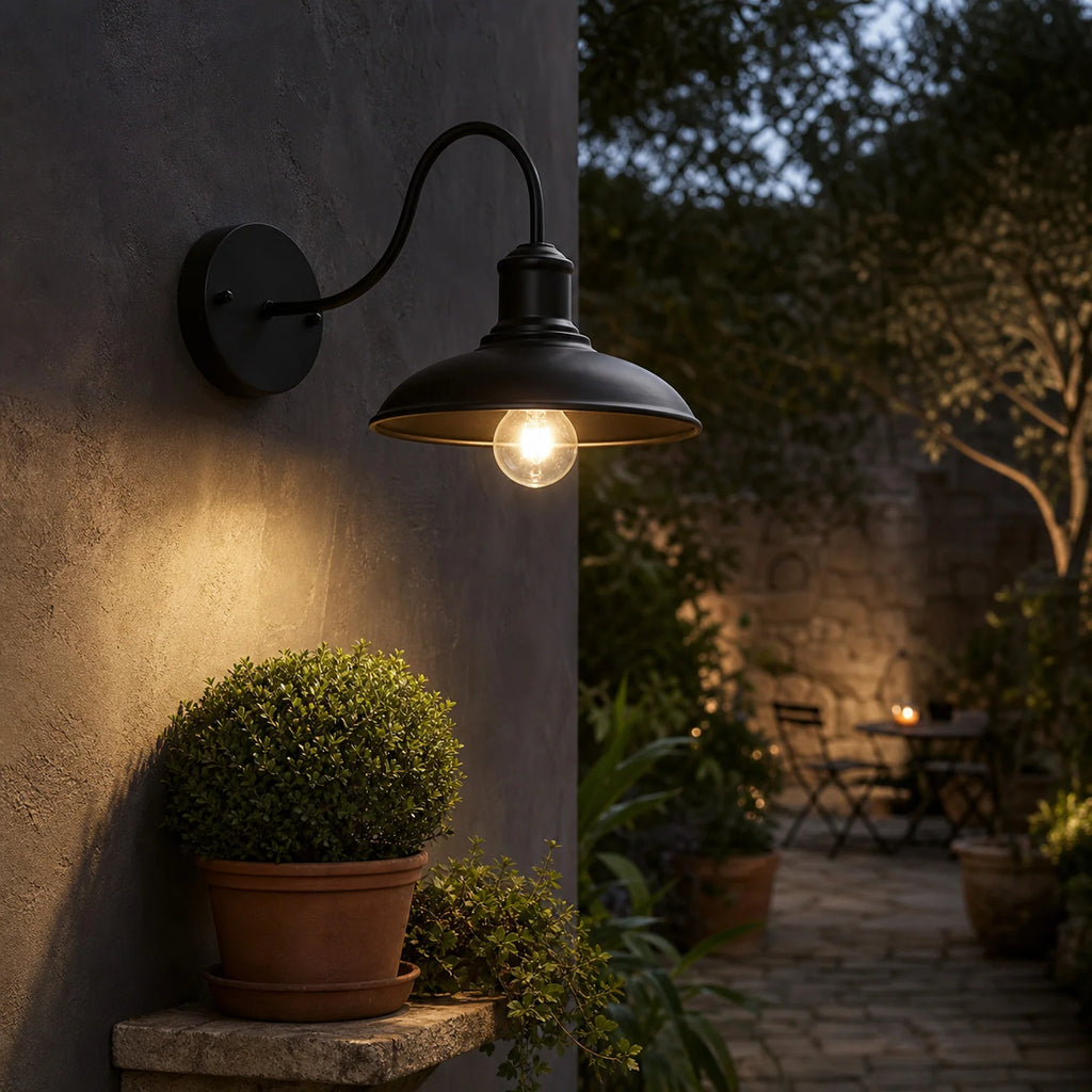 Jules Gooseneck Wall Light - lifestyle view
