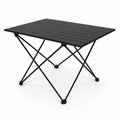 Laura Folding Slatted Camping Table - main view