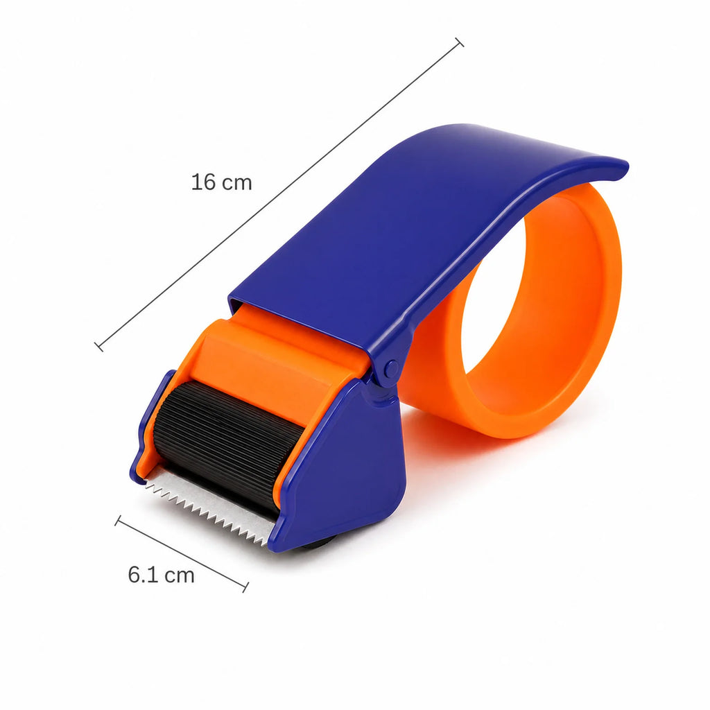 Leon Handheld Packing Tape Dispenser - dimensions view