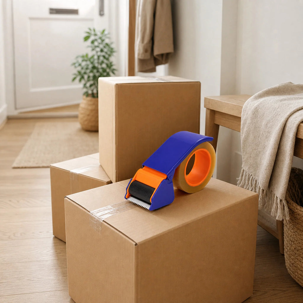 Leon Handheld Packing Tape Dispenser - lifestyle view
