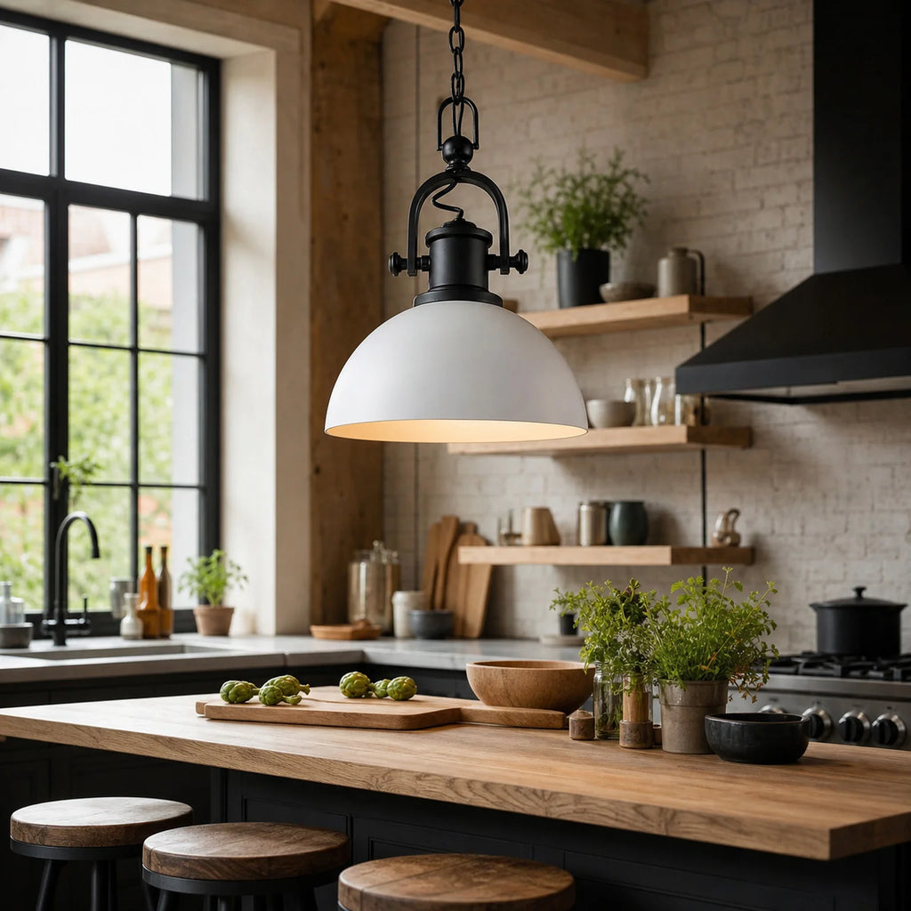 Milan Industrial Pendant Light - lifestyle view