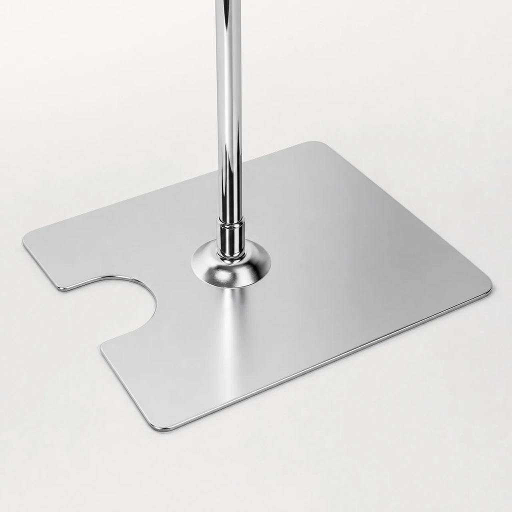 Nils Adjustable Double-Crossbar Display Stand - detail view