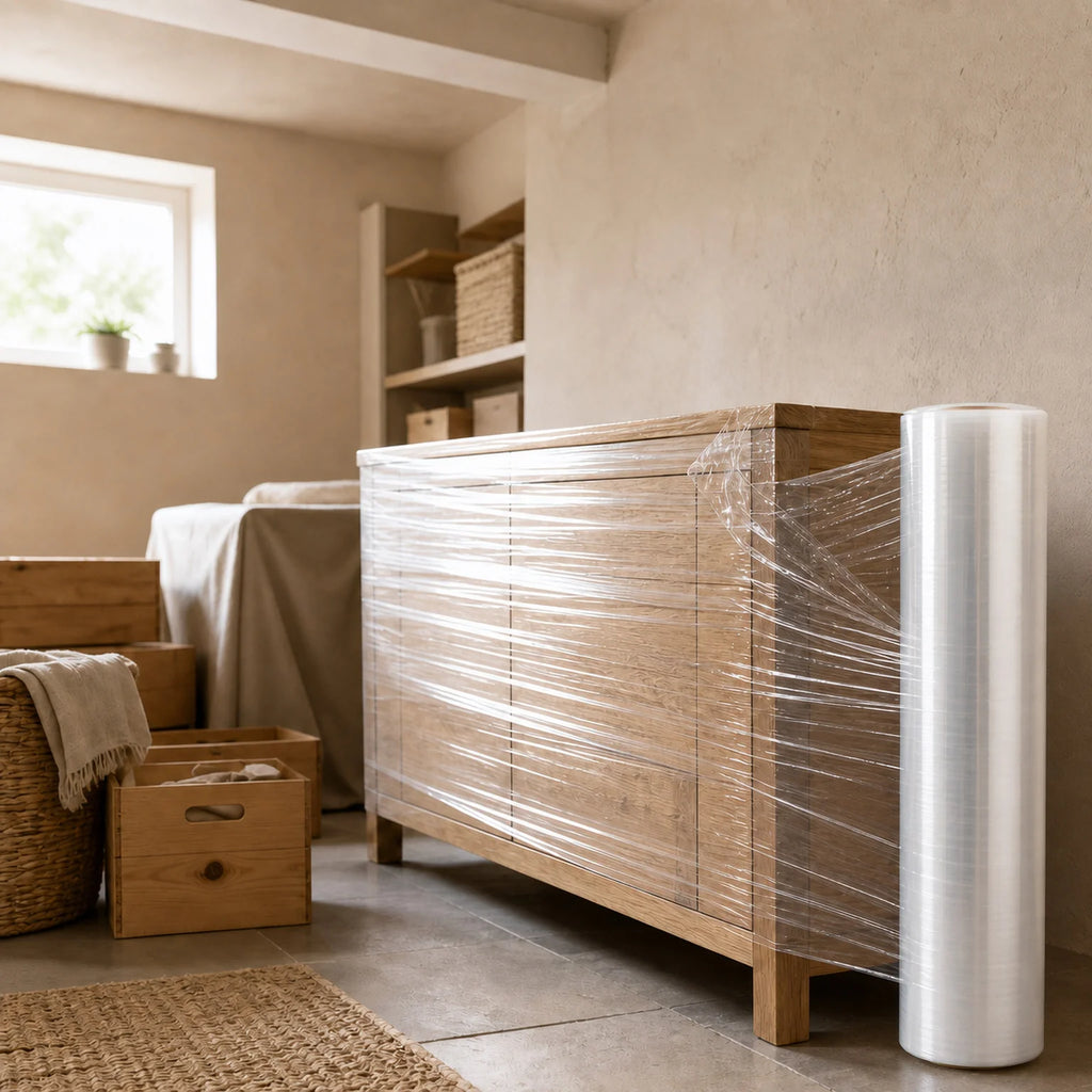 Noel Pallet Stretch Wrap - lifestyle view