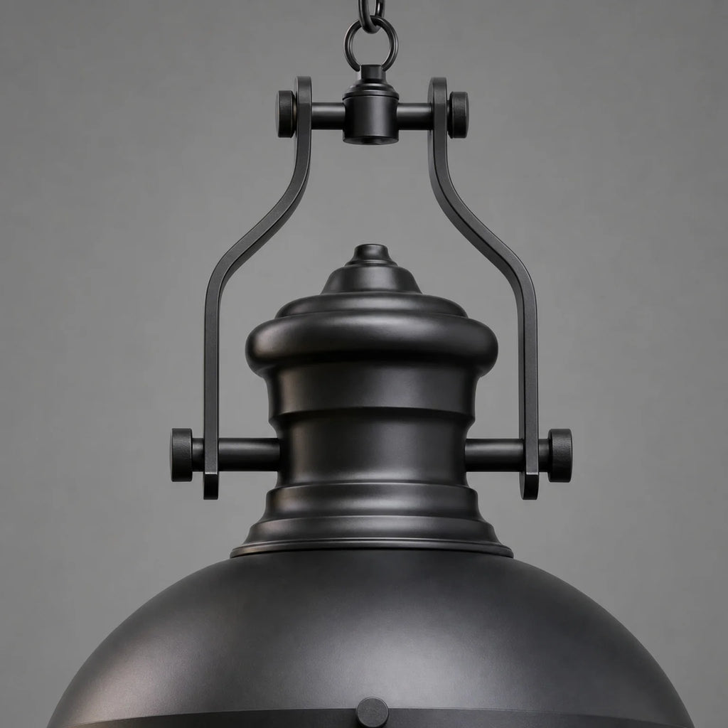 Nora Industrial Pendant Light - detail view