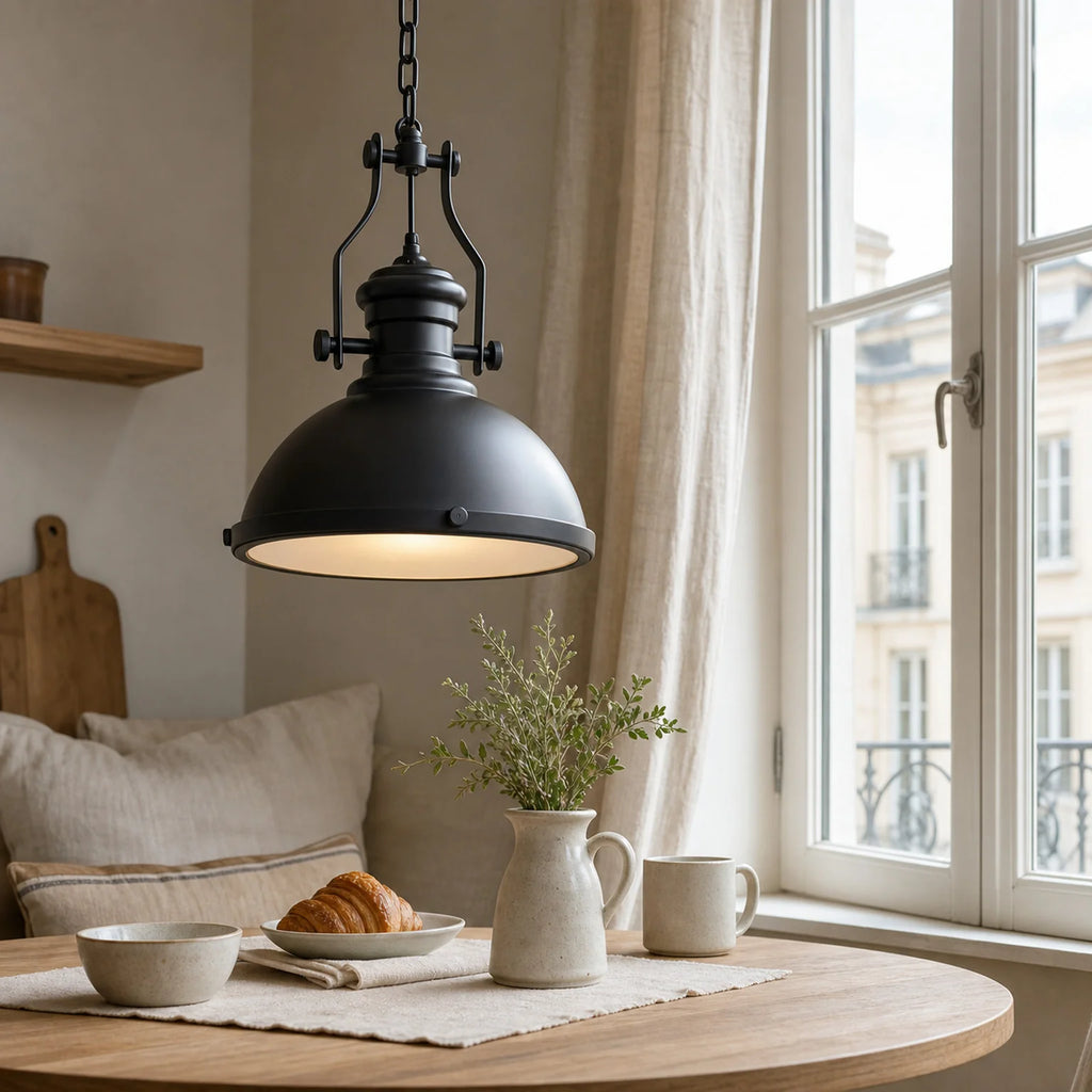 Nora Industrial Pendant Light - lifestyle view
