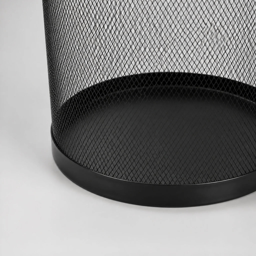 Otto Metal Mesh Umbrella Stand - detail view
