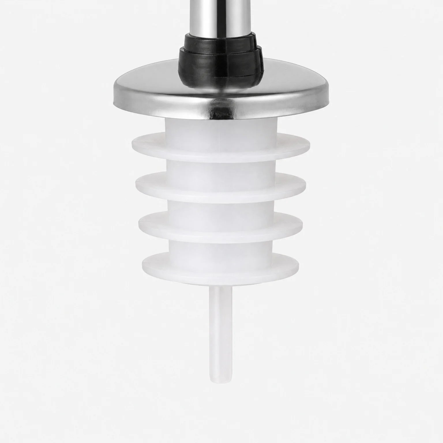 Pablo Capped Metal Wine Pourer - detail view