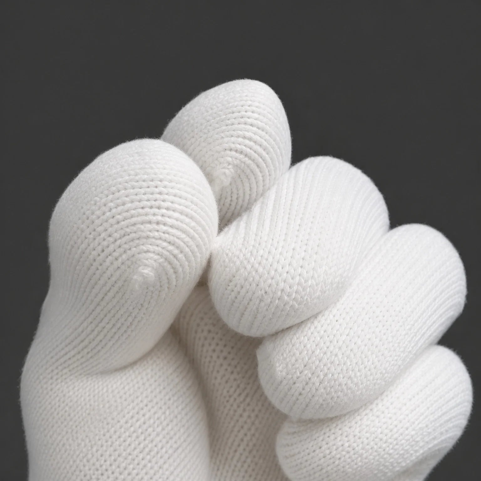 Stefan Knitted Work Gloves - detail view