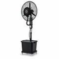 Zoe Commercial Pedestal Misting Fan - main view