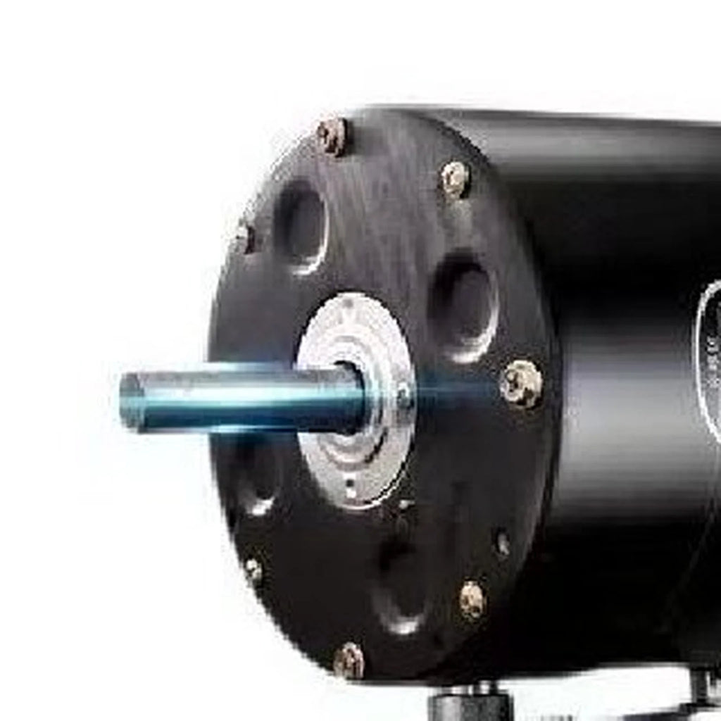 Zoe Commercial Pedestal Misting Fan - detail view